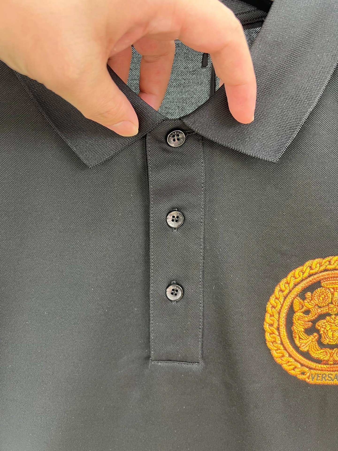 wg.luxury- V5rs135 embroidery Polo 2Colour item:E-F054B1653-2